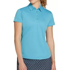 Walter Hagen Women's Clubhouse Pique Short Sleeve Golf Polo